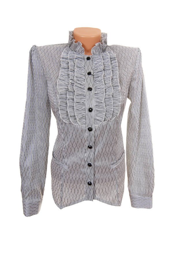 Camisa cuello ribeteado