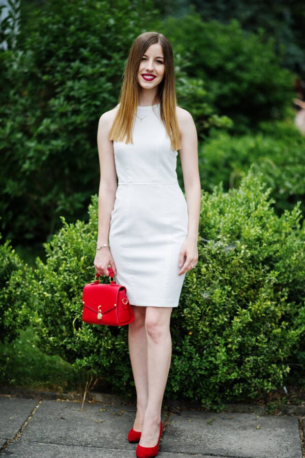Vestido de Fiesta Elegante Blanco "Luz de Luna"